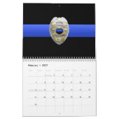Commo 911 Expédition Léger Ligne Bleue Calendrier (Feb 2027)