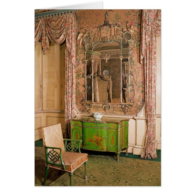 commode en stoel in de slaapkamer (Voorkant)