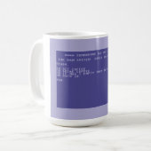 Commodore 64 Drink gratis basisscherm programma Koffiemok (Voorkant links)