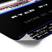 Commodore 64 Intro Screens 14 x 18-inch ILS & Abys Poster (Hoek)