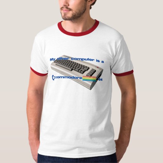 Commodore 64 t-shirt (Voorkant)
