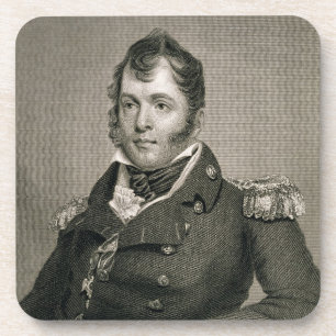 Commodore Oliver Hazard Perry (1785-1819), graf Bier Onderzetter