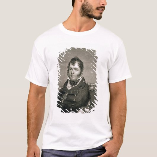 Commodore Oliver Hazard Perry (1785-1819), graf T-shirt (Voorkant)