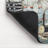 Commodore Perry's Gift of a Railway Muismat (Hoek)