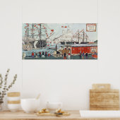 Commodore Perry's Gift of a Railway Poster (Keuken)