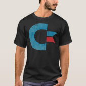 Commodore Retro Logo Classic T-Shirt (Devant)