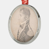 Commodore Stephen Decatur Metalen Ornament (Links)