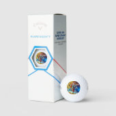 Common Bluebottle Golfballen (Verpakking)