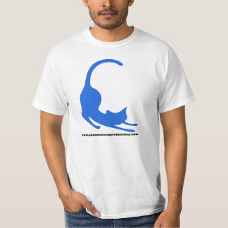 Common Cats Logo Blue T-shirt