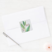 Common Comfrey, bord MCXVI, c.1800 Vierkante Sticker (Envelop)