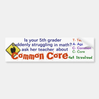 Common Core Bumpersticker