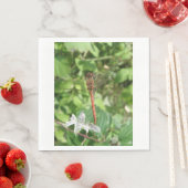 Common Darter Dragonfly Napkins Servetten (Insitu)