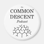 Common Descent Podcast Magnet Magneet (Voorkant)