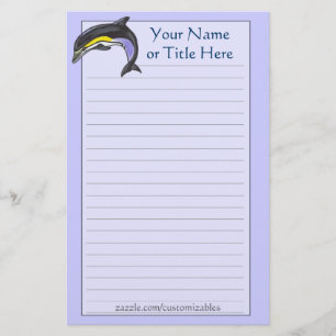 Common Dolphin Stationery Briefpapier