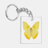 Common Grass Yellow Butterfly Sleutelhanger (Voorkant Links)