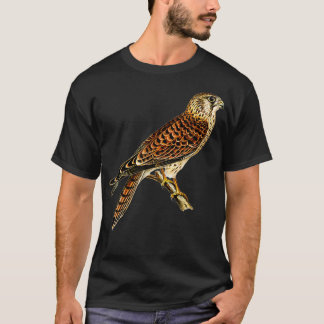 Common Kestrel Hawk Falcon Raptor Dierenschil T-shirt