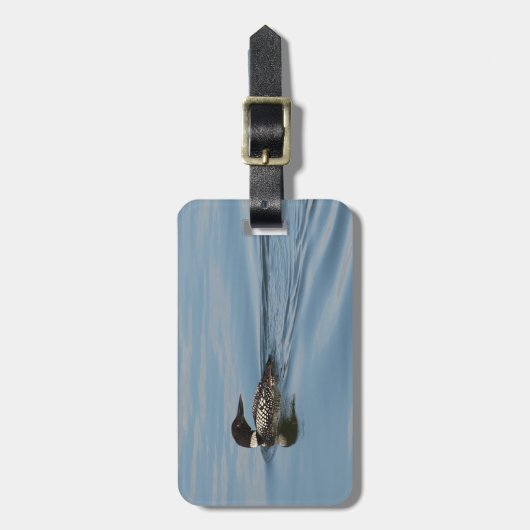 Common Loon Bagagelabel (Voorkant verticaal)