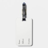 Common Loon Bagagelabel (Achterkant verticaal)