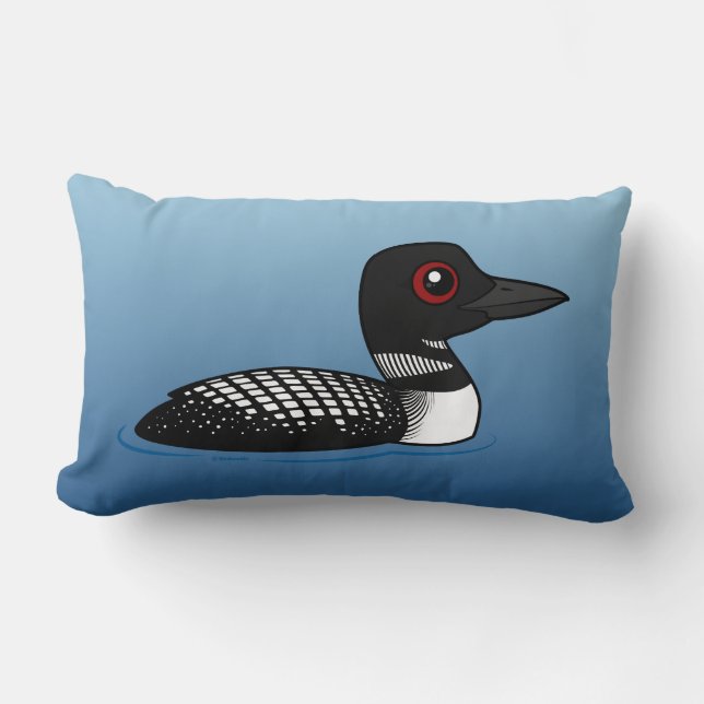 Common Loon, fokvolwassene Kussen (Voorkant)