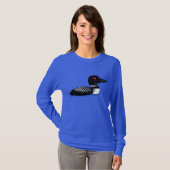 Common Loon, fokvolwassene T-shirt (Voorkant volledig)