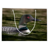Common Loon on op Jabe Pond Groot Cadeauzakje (Achterkant)