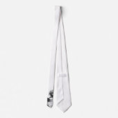 Common Loon Sketch Mannen Necktie Stropdas (Achterkant)