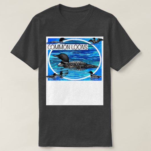 Common Loon T-shirt (Design voorkant)