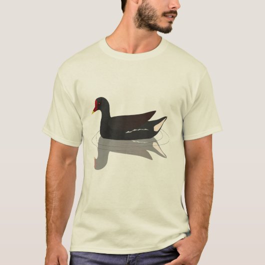 Common moorhen vector t-shirt (Voorkant)