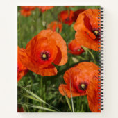 Common Poppies  Notitieboek (Achterkant)