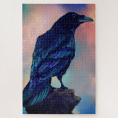 Common Raven Puzzle Legpuzzel (Verticaal)