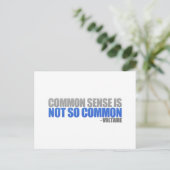 Common Sense Briefkaart (Staand voorkant)