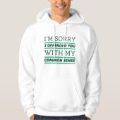 Common Sense Hoodie (Voorkant)