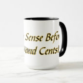 Common Sense Mok (Voorkant rechts)
