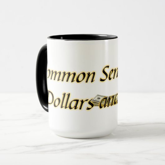 Common Sense Mok (Voorkant links)
