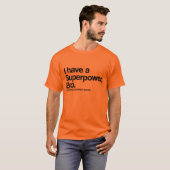 Common Sense Superpower T-shirt (Voorkant volledig)