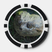 Common Snapper Turtle Poker Chips (Voorkant)