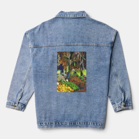 Common Threads of Human Interactions, Boedapest Denim Jacket (Achterkant)