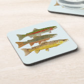 Common Trout Onderzetters (Linkerzijde)