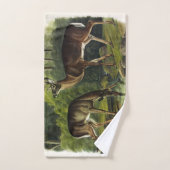 Common (White-tailed) Deer - Audubon Quadrupeds Bad Handdoek (Handdoek)