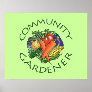 Communautaire tuinbouw poster