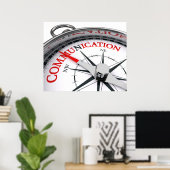 Communicatie-poster Poster (Thuiskantoor)