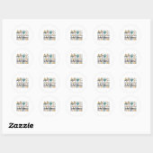 Communicatie ziet er anders uit voor iedereen Auti Ronde Sticker (Vel)
