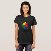 Communicatie ziet er voor iedereen anders uit t-shirt (Voorkant volledig)