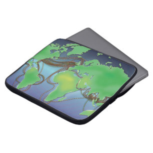 Communicatiedraden onderSea Laptop Sleeve