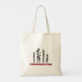 Communicatietoren Tote Bag (Achterkant)