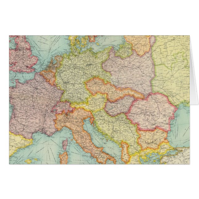 Communications en Europe composite (Devant horizontal)