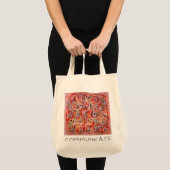 Communiceren Tote Bag (Voorkant (product))