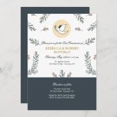 Communie Duif Uitnodiging (Voorkant / Achterkant)