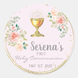 Communie Favor Sticker