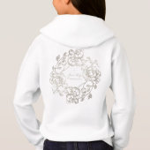 Communie Hoodie Goud (Achterkant)